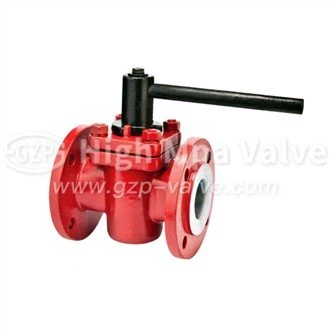 Válvula PLUG de luva revestida